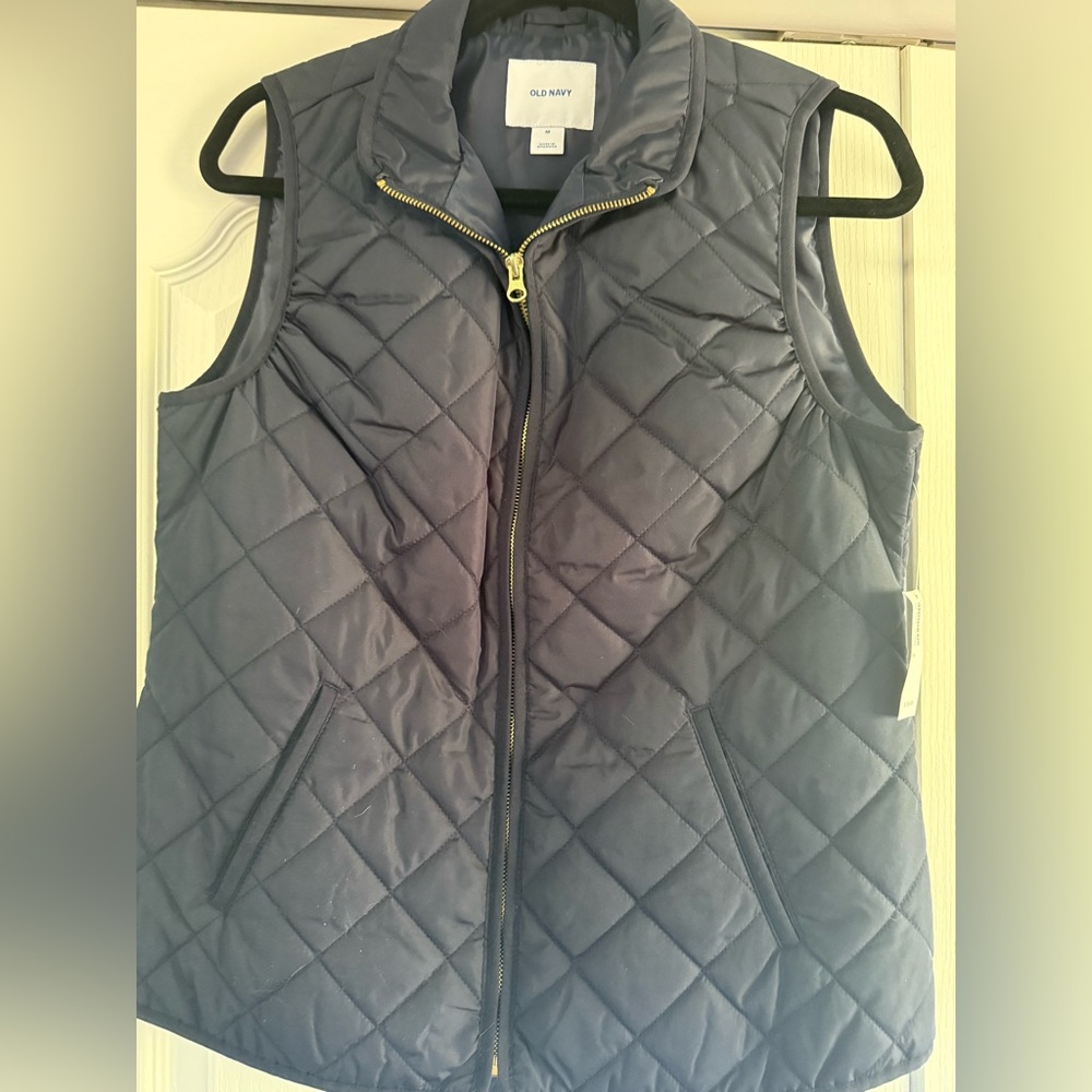 Old Navy Navy Blue Vest
